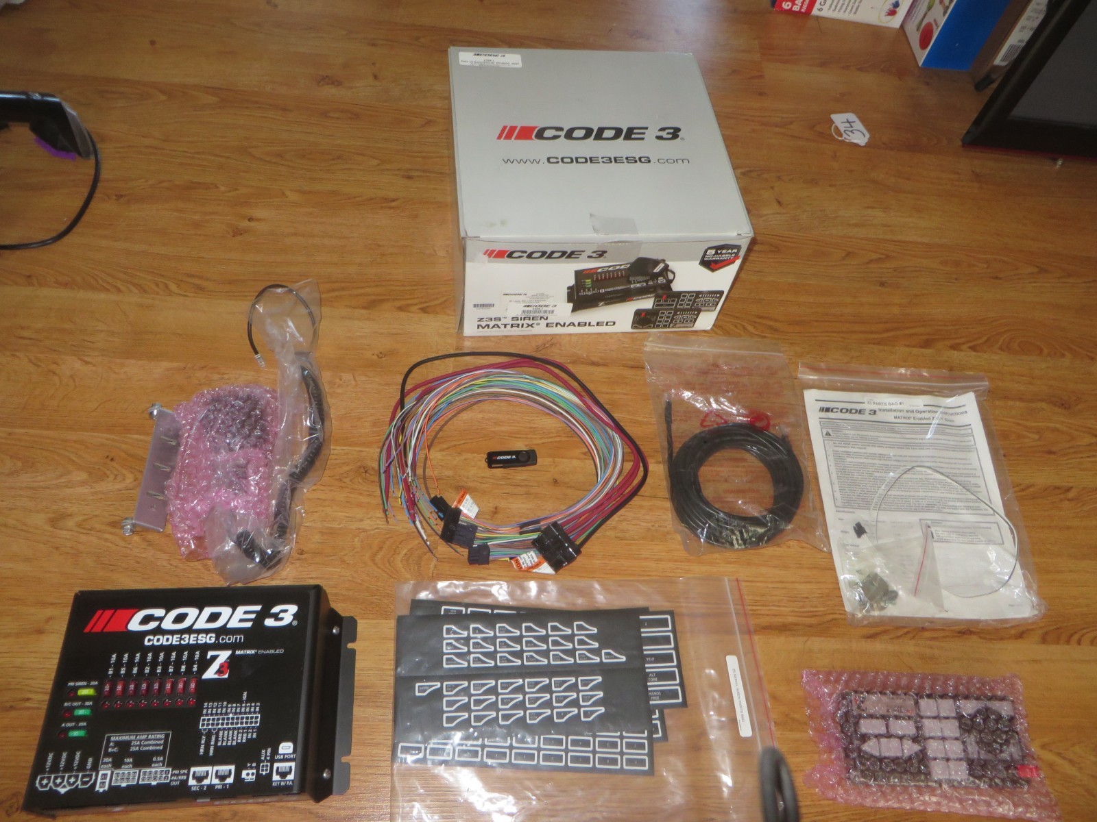CODE3 Z3S MATRIX ROTARY KNOB MFG 2022 UNDER WARRANTY TELL 2027 NEW IN BOX