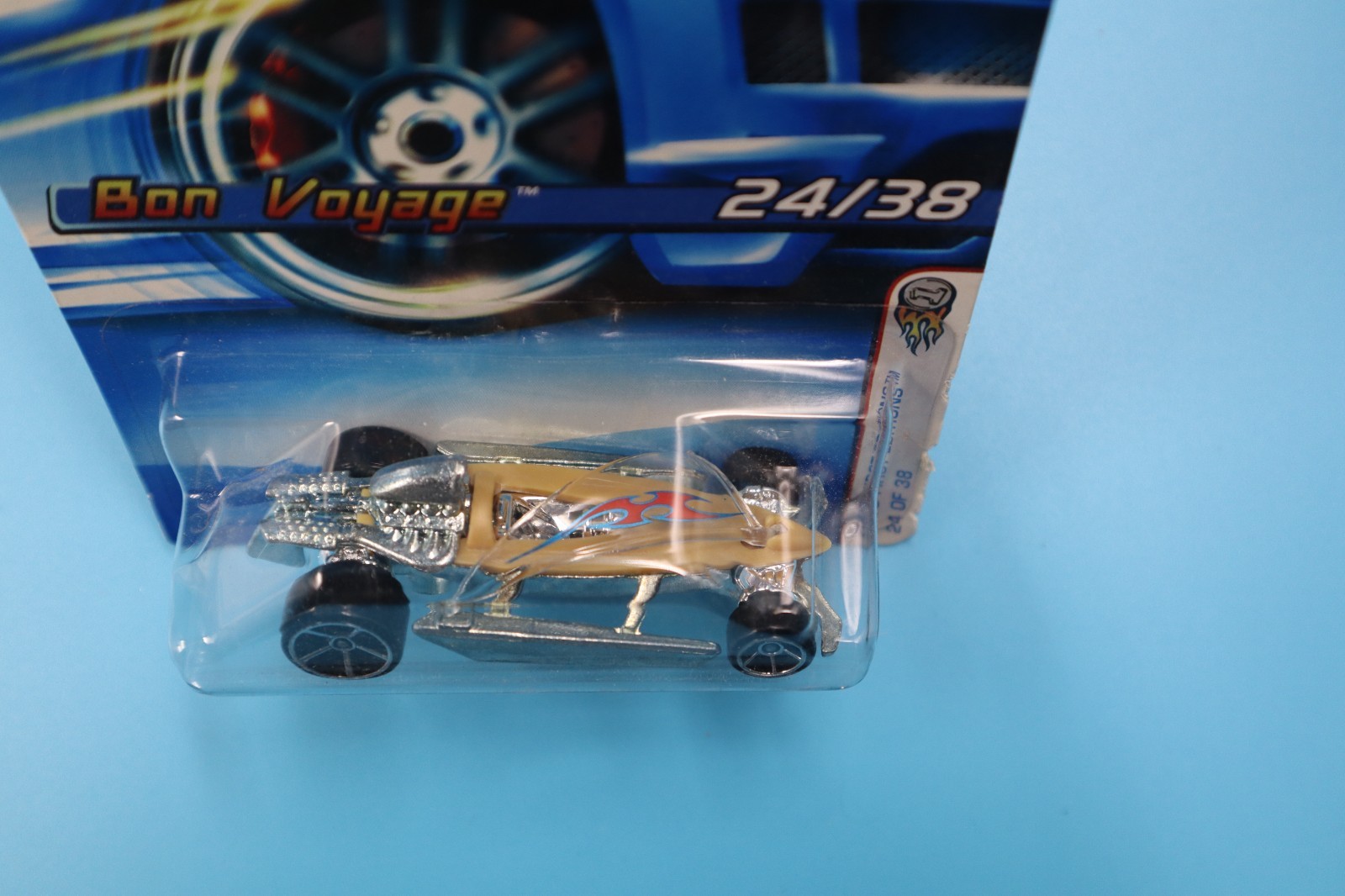 2006 Hot Wheels #24 First Editions 24/38 BON VOYAGE Silver w/o Wood Grain Tampo