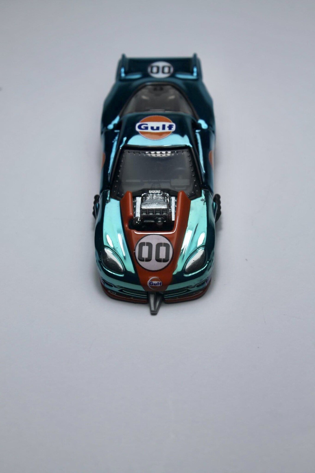 Hot Wheels Corvette Z06 Drag Racer Blue Spectraflame CUSTOM