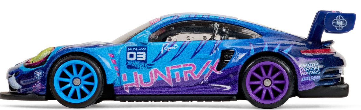 PRESALE!!! Hot Wheels KPop Demon Hunters Porsche 911 GT3 R (992)