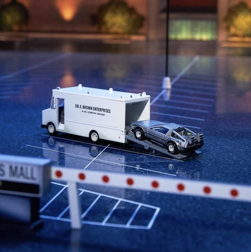 Hot Wheels Back to The Future 40th Anniversary Set
