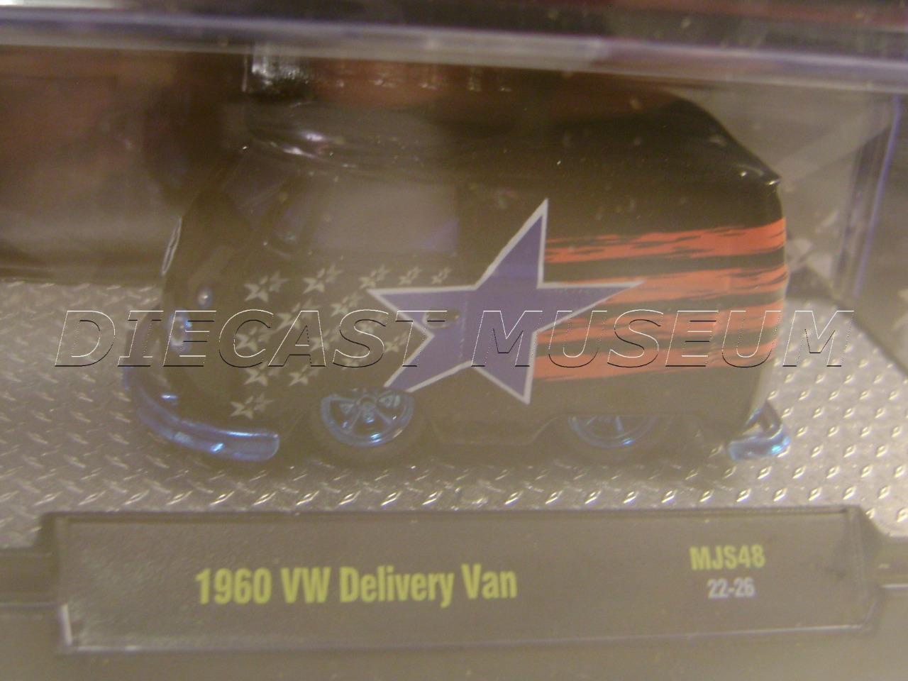 1960 ’60 VW SHORT DELIVERY VAN CHASE STARS AND STRIPES MIJO M2 MACHINES 2022