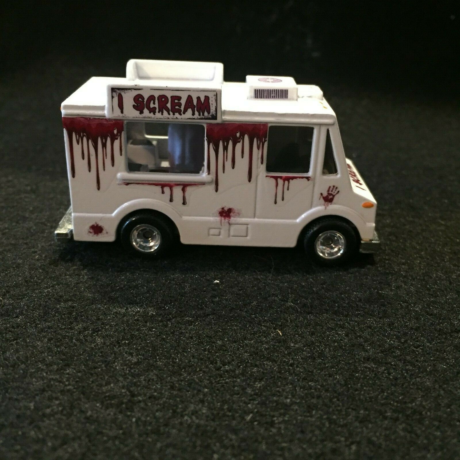 Clear 1:64 Waterslide decal Hot Wheels Ice Cream Truck Quick Bite I SCREAM