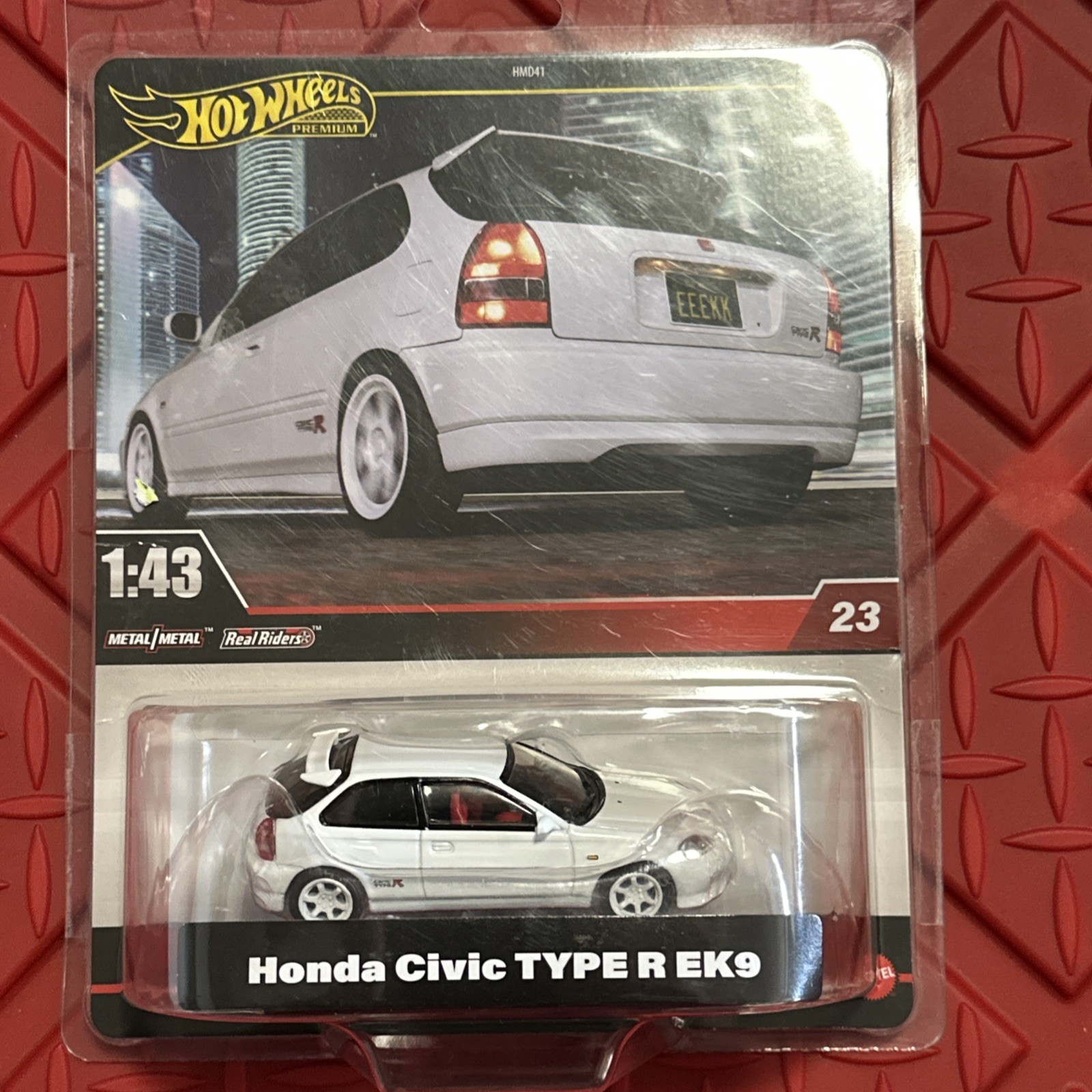 Hot Wheels 1:43 Scale Honda Civic Type R EK9 Hatchback Premium