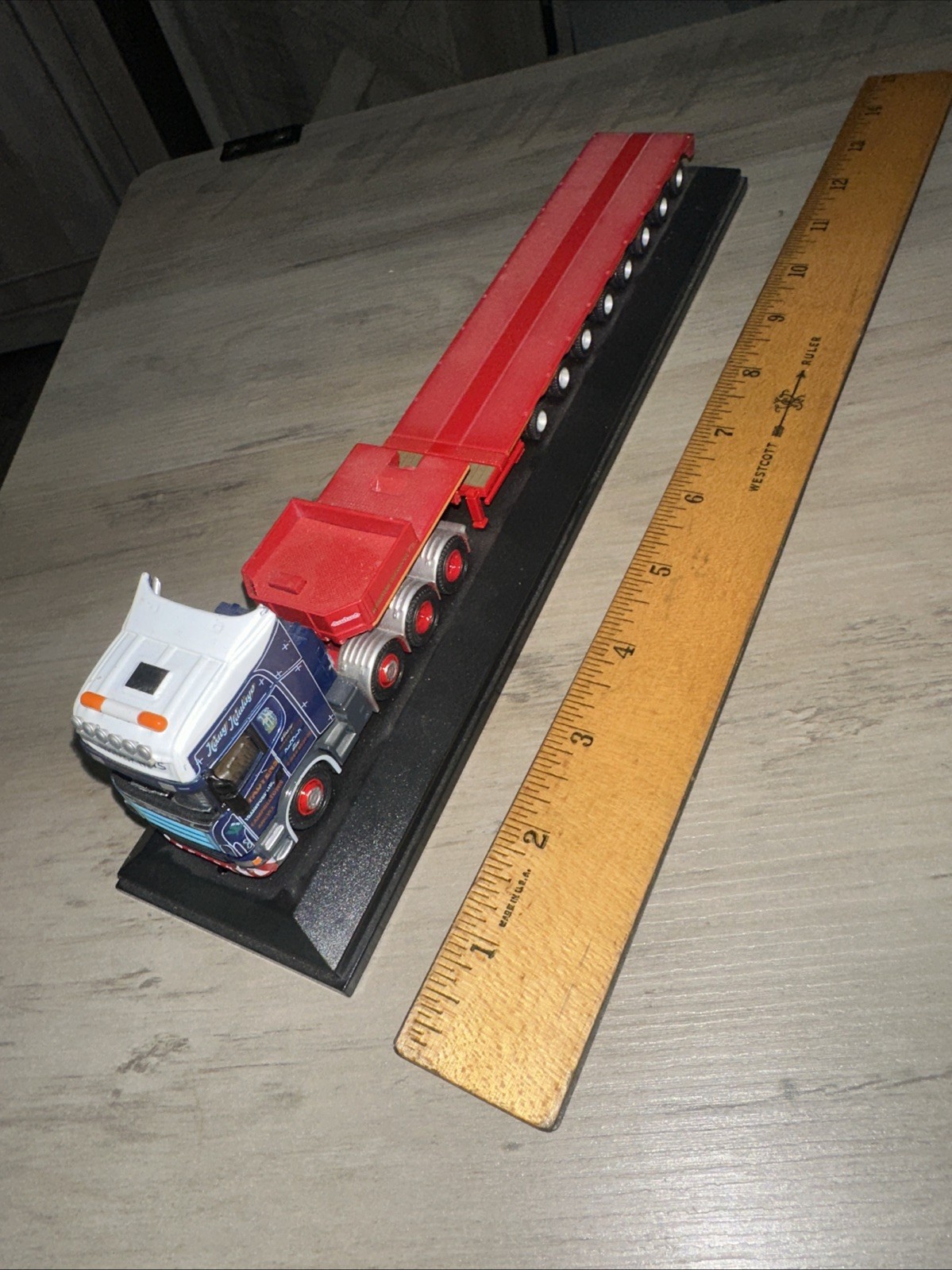 Vintage Oxford Diecast Truck Mcfadden‘S Transport LTD Low Boy ￼