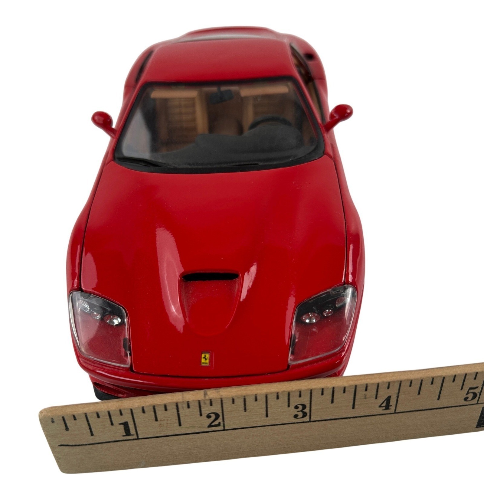 Ferrari Diecast Model Car Red 550 Maranello Pininfarina 1:18 Rosso Corsa