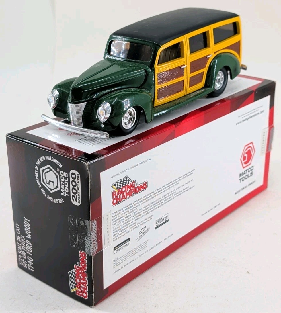 2000 Racing Champions Matco Tools 1:24 Hot Rod Replica Set 6 Cars