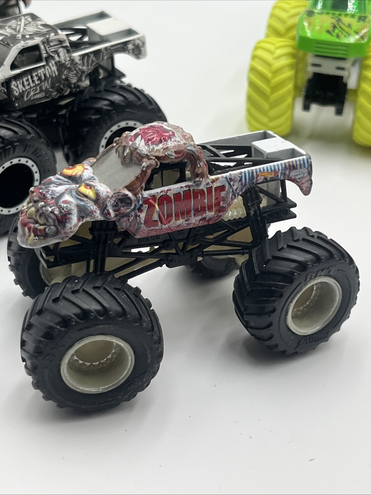 Monster Truck 12-Piece Lot Spinmaster Monster Jam & Hot Wheels Monster Trucks