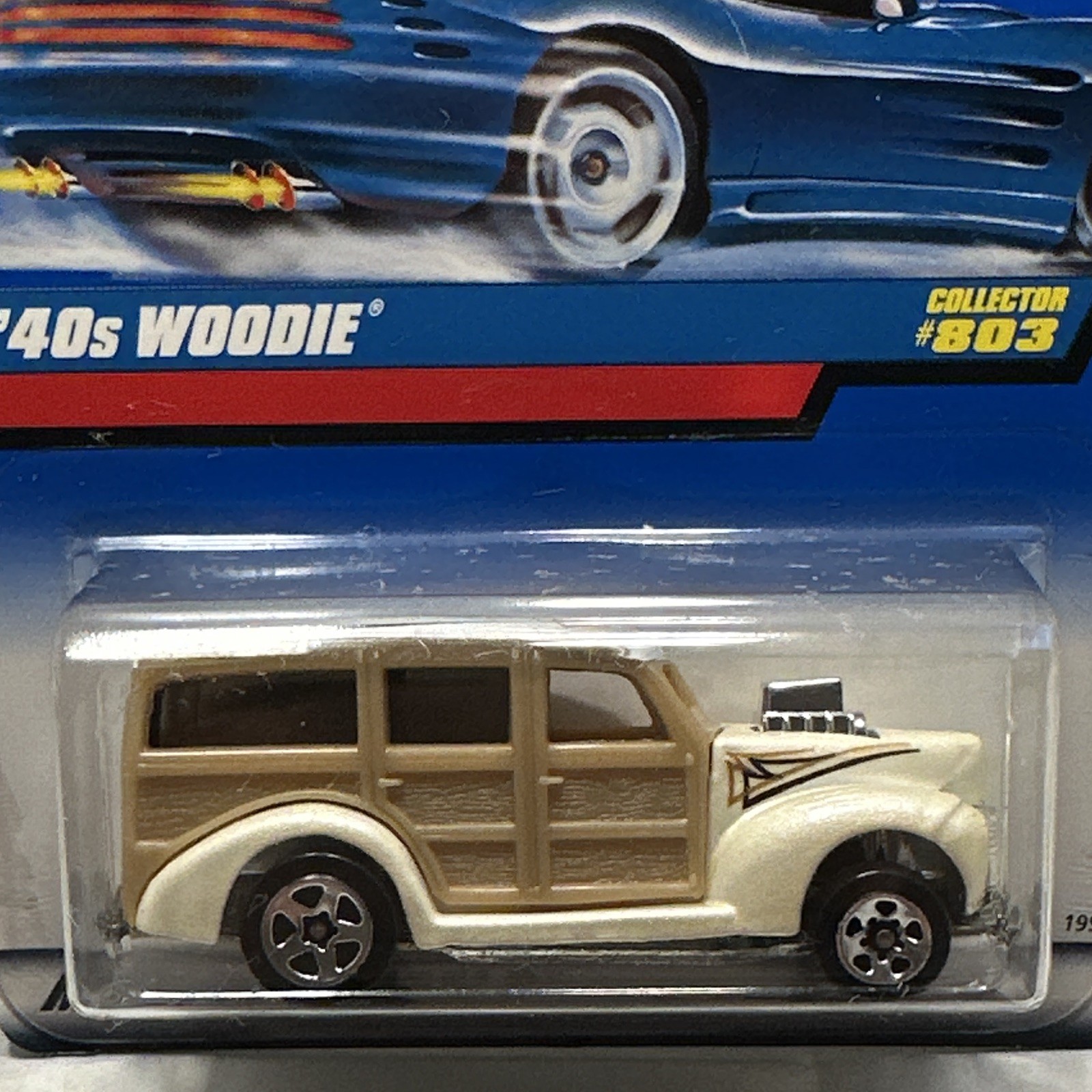 Hot Wheels Collector ’40s Woodie 1997 Beige/Tan 1:64 Diecast Unopened