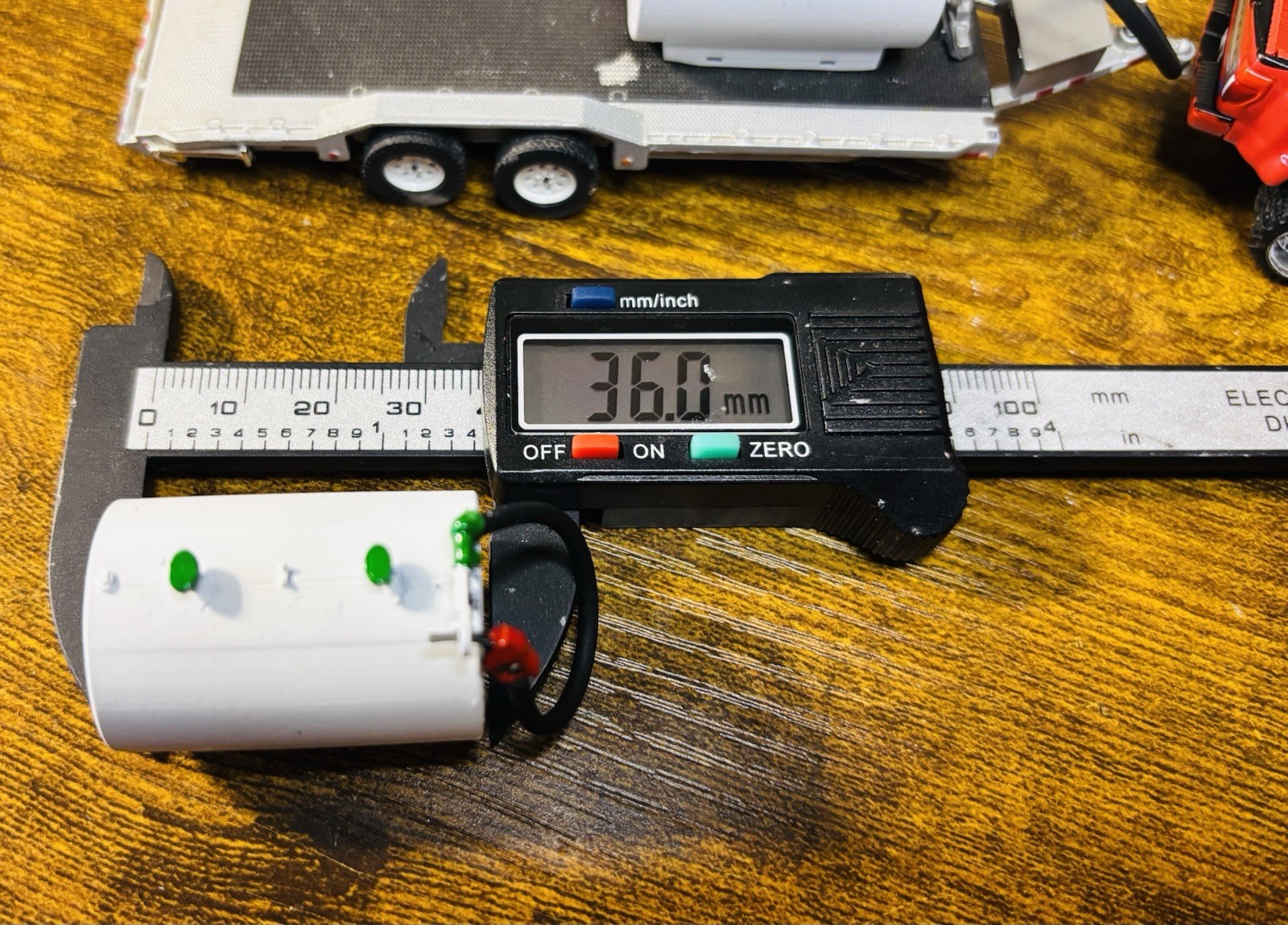 1/64 3D Printed Diesel Tanks 2x In A Pack Greenlight/M2/autoworld (No Trailer)