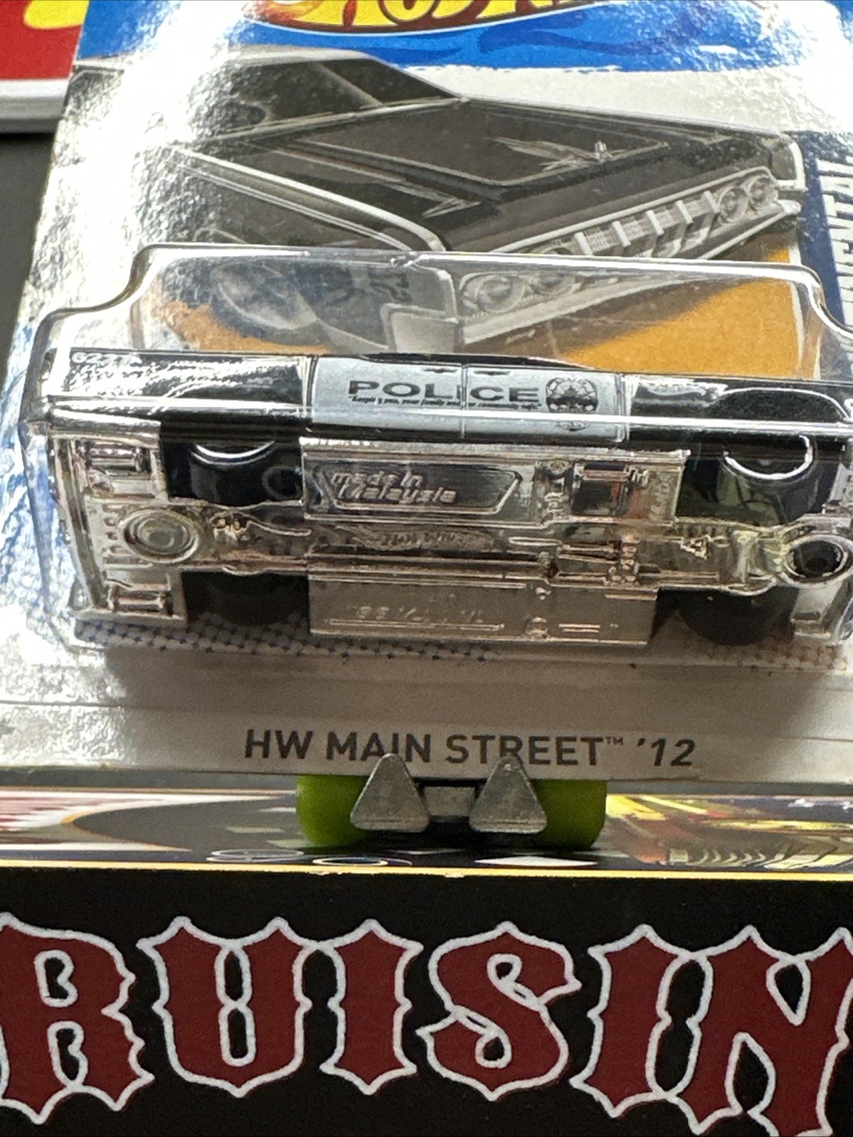 Hot Wheels HW Main Street 1:64 1964 Lincoln Continental Police Black White