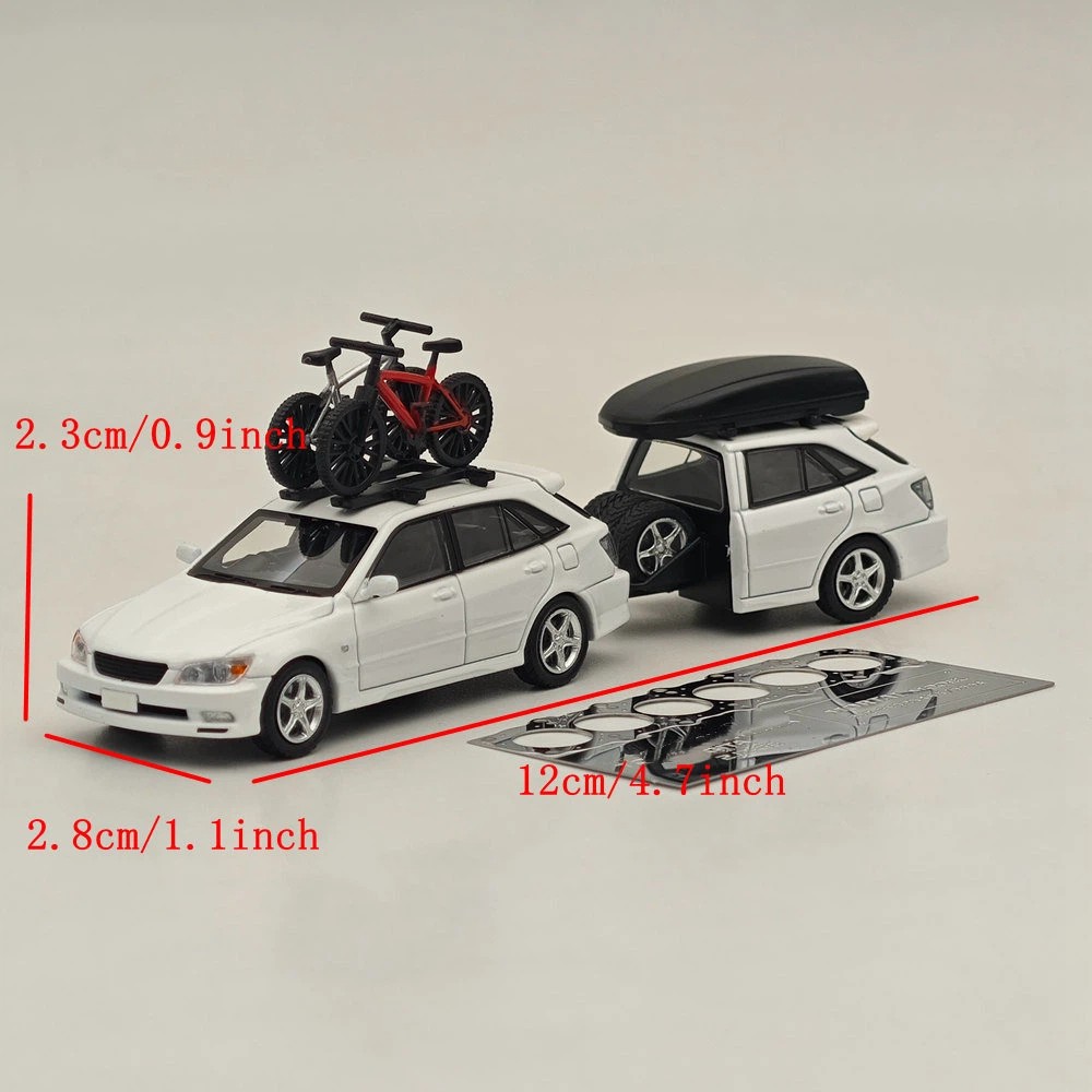 Mortal Masterpiece 1:64 Altezza Gita IS200 Trailer Set Diecast Collectible Gift