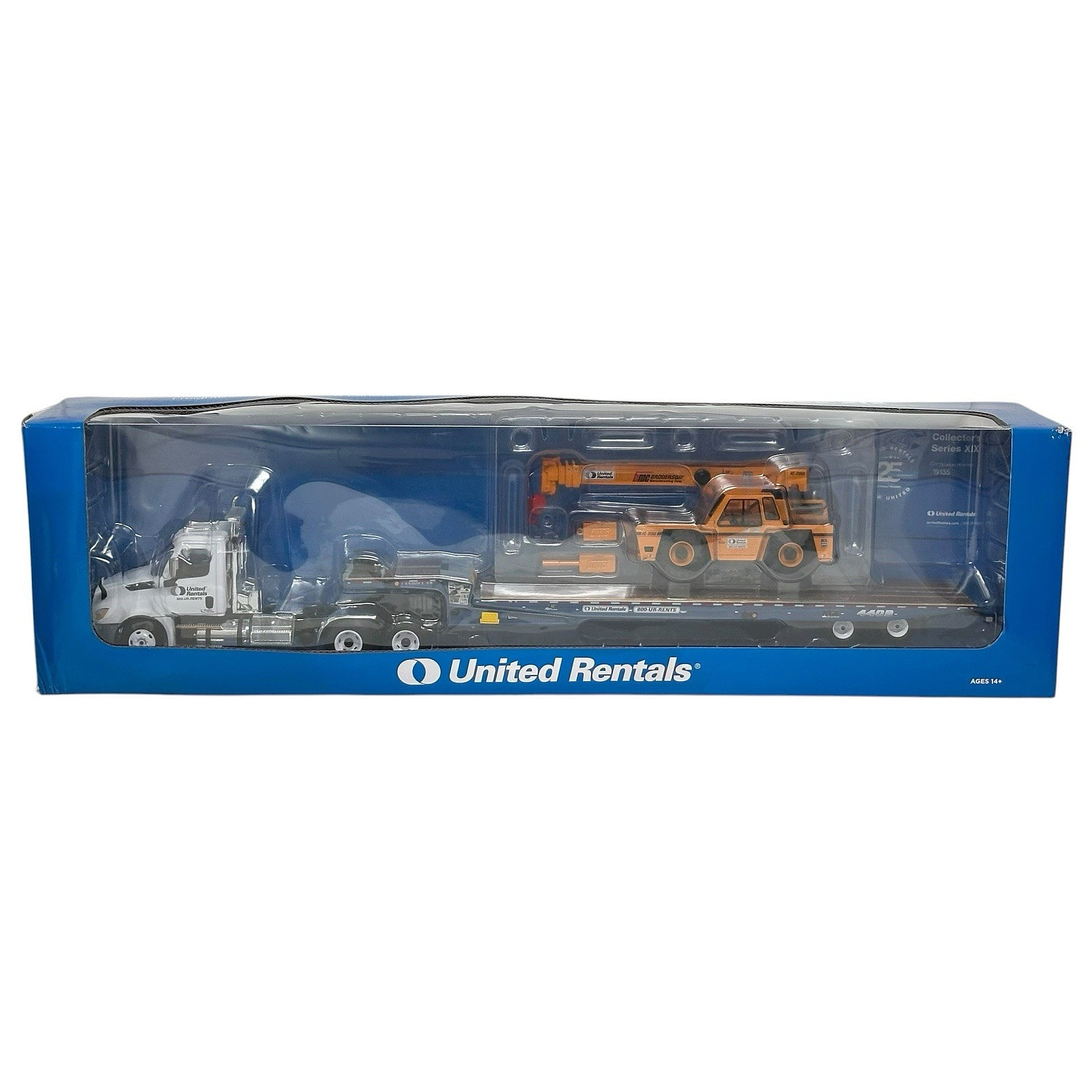 UNITED RENTALS FREIGHTLINER CASCADIA & LANDOLL BRODERSON IC-200 25th ANNIVERSARY
