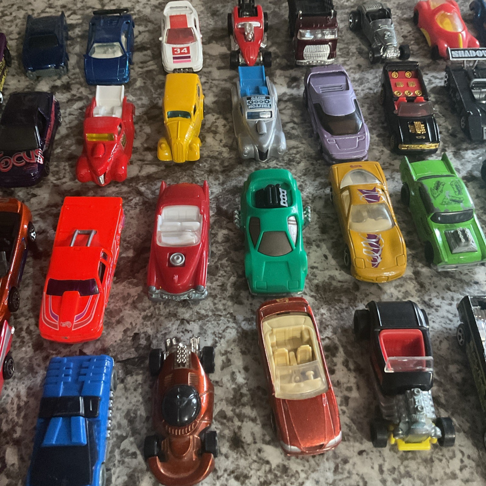 Hot Wheels, Matchbox, McDonald’s Car Lot Of 43 Cars Mostly Hot Wheels