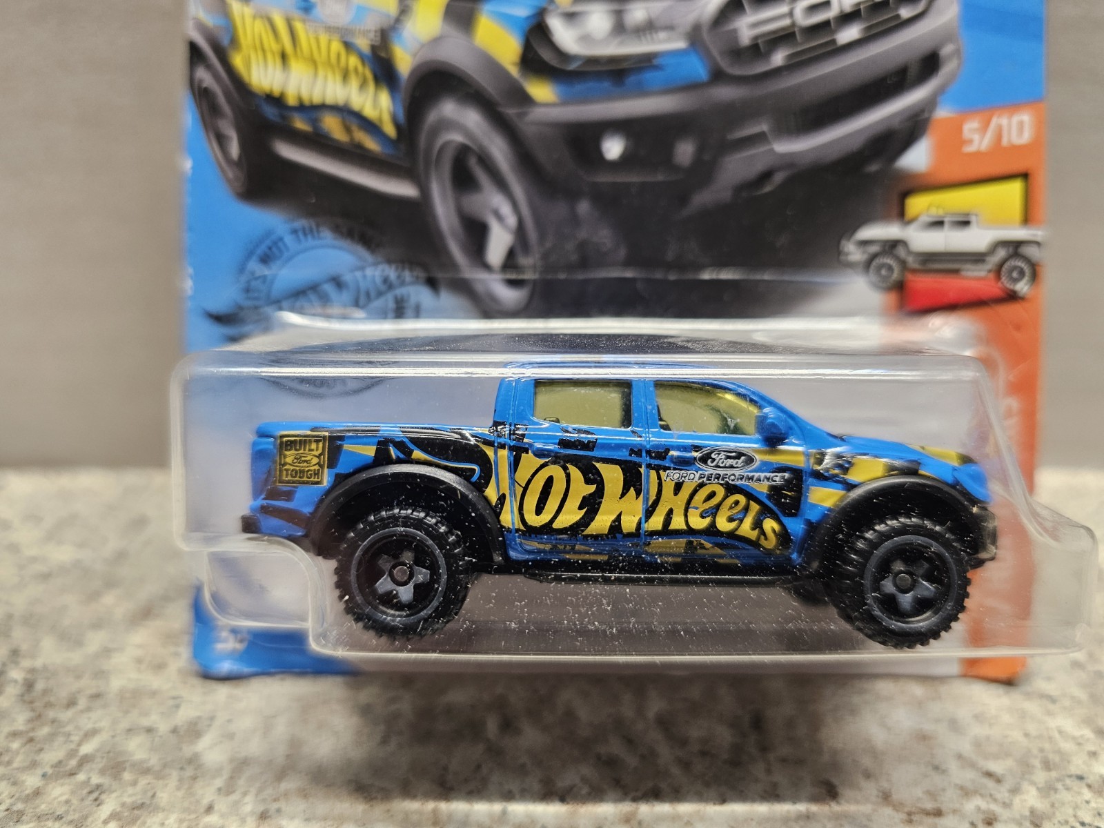 Hot Wheels 2019 Ford Ranger Raptor HW Hot Trucks 5/10 NIP #185/250