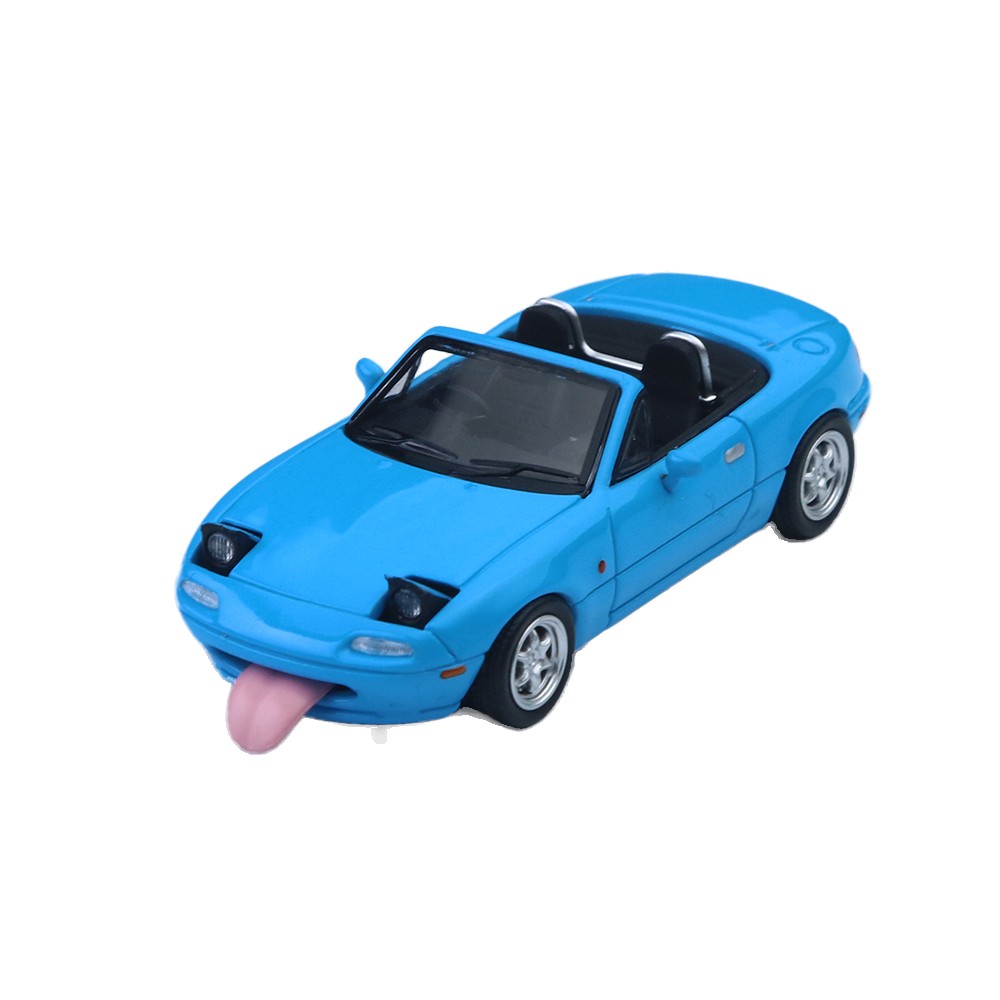 ATS 1:64 Mazda MX5 Miata NA Tongue Out Opened PopUp Lights Diecast Car Variant