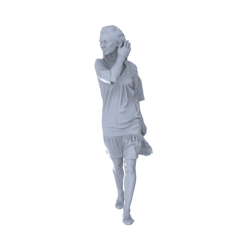 MRY-SFW 1/64/87 Modern Street Style Figure HO N Scale Miniatures Diorama Resin