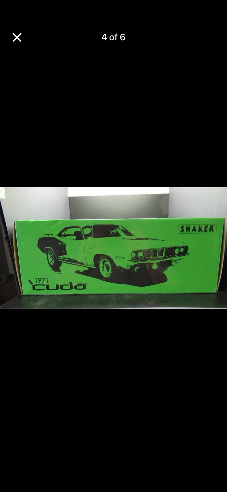 RARE 1971 PLYMOUTH HEMI CUDA MOTOR STATE 2022 HOLIDAY EDITION 1:18 ACME