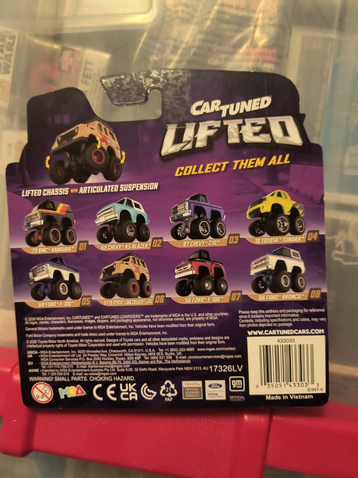 Car Tuned Lifted Series 1 Target 67-79 Land Cruiser (J50) #06 FREE US SHIPPING