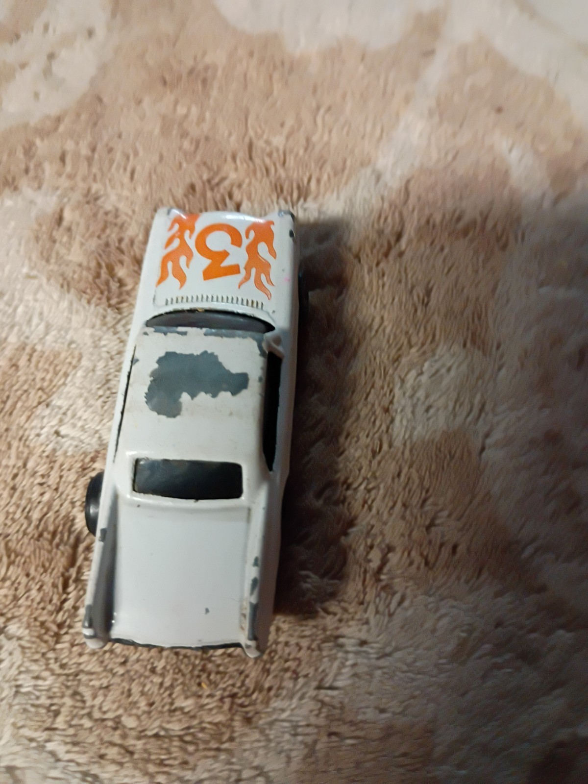Vintage die cast and plastic car unbranded No 3