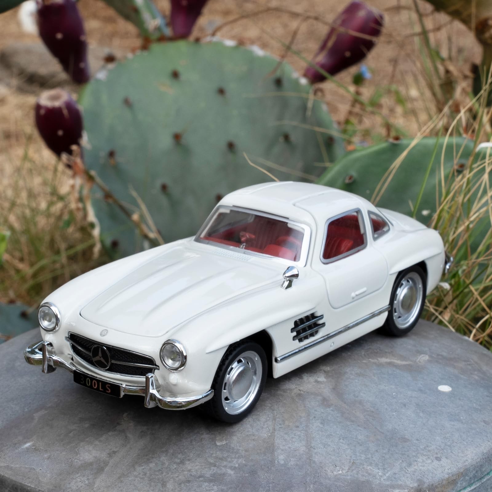 1955 300sl Vintage Car Toy, 1/32 Toy Car with Sound and Light Function, Child…