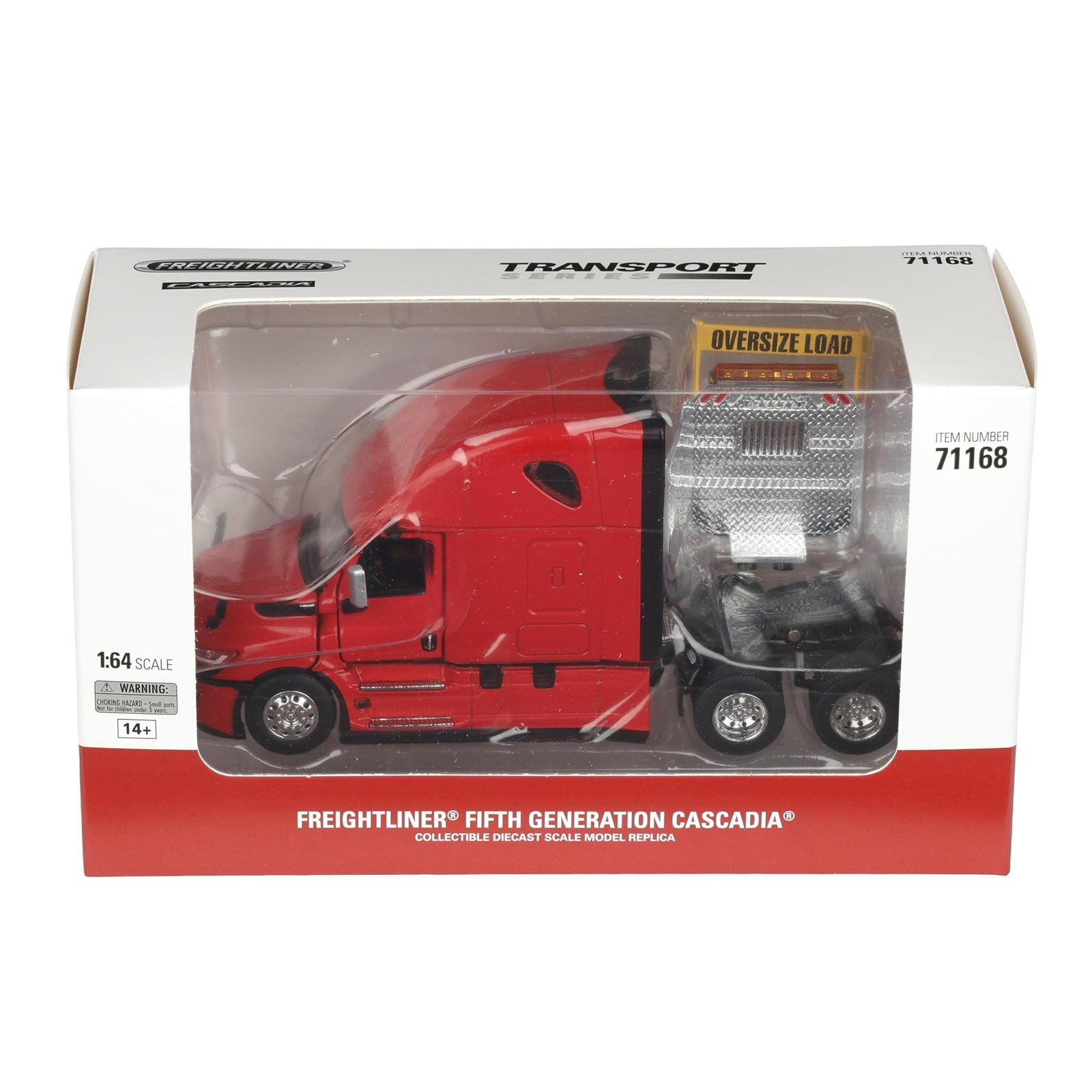 1/64 Freightliner Cascadia Gen-5 (2025) Truck Tractor by Diecast Masters, 71168