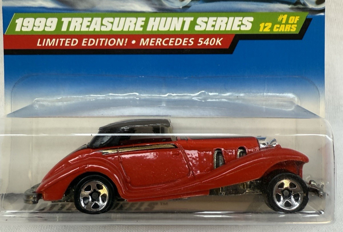 Hot Wheels 1999 Treasure Hunt 1/12 Mercedes 540K #929