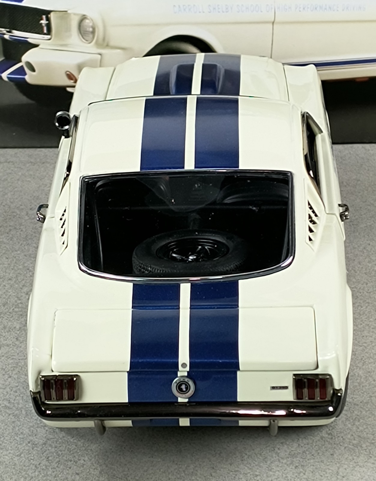 Acme Tom’s Garage 65 Shelby Mustang GT 350 “Driving School” 1:18 RARE # 87 /102
