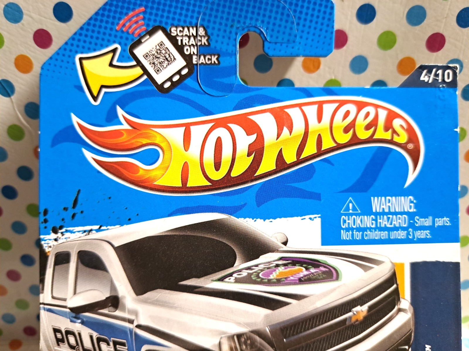 HOT WHEELS HW MAIN STREET ’12 CHEVY SILVERADO POLICE NEW