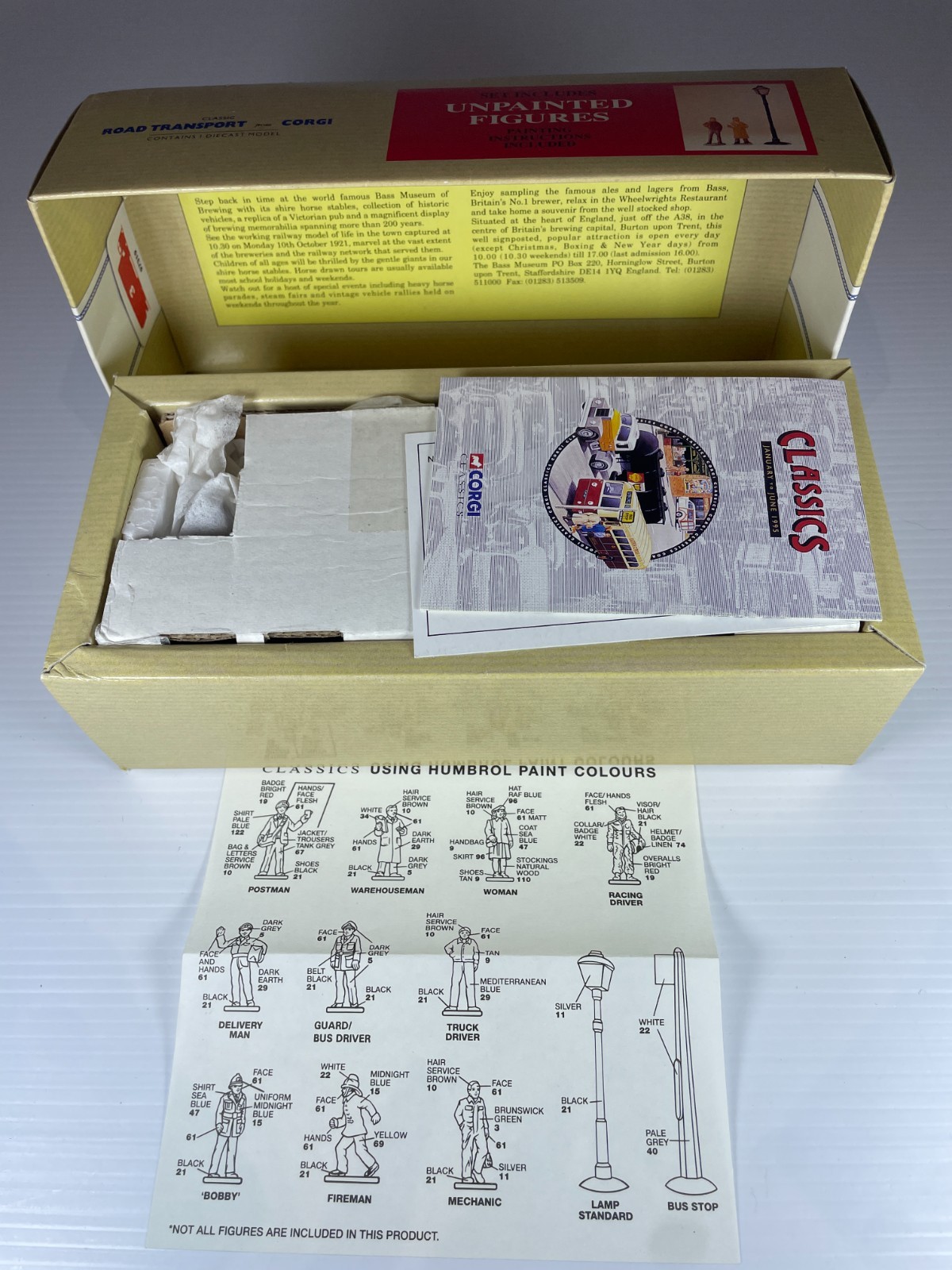 Corgi Classics 1:50 Scale 97319 ERF Cylindrical Tanker Bass Worthington Boxed.