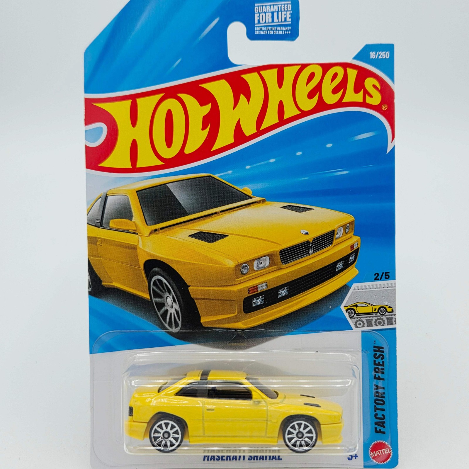 Hot Wheels Maserati Shamal (2026 HW Basic Case K – Factory Fresh)