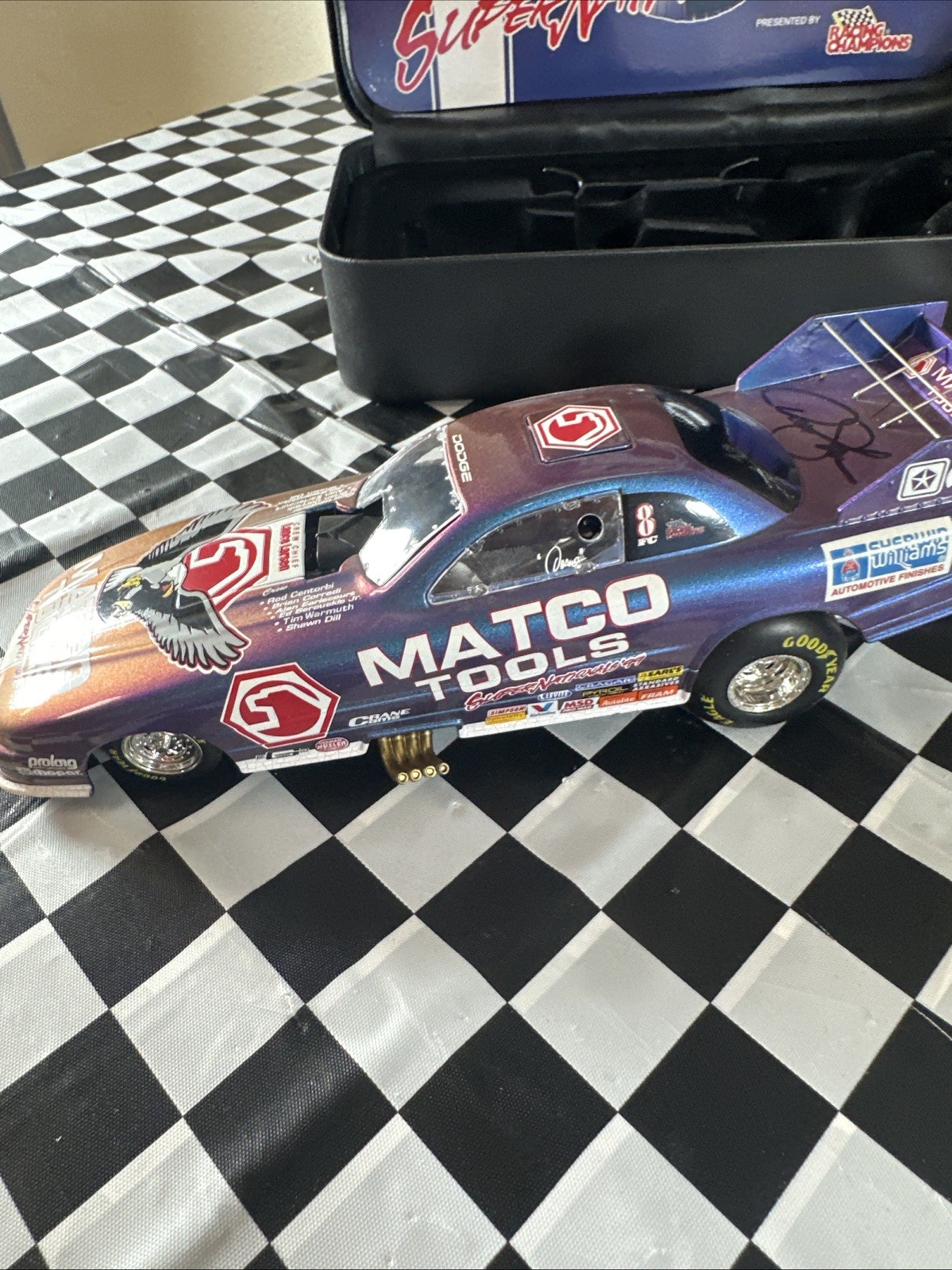 Dean Skuza 1999 Matco Tools Nitro Funny Car Autographed 1/24