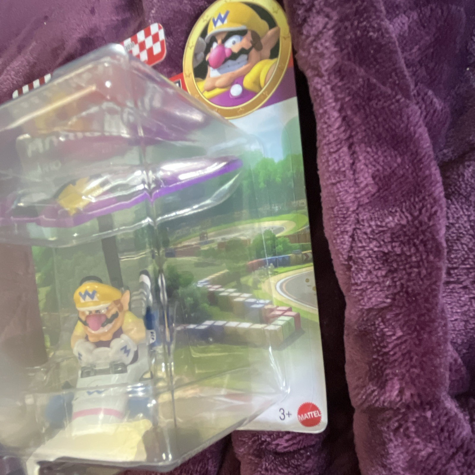Hot Wheels Mario Kart Wario 1:64 Diecast Car Vehicle Unopened Box