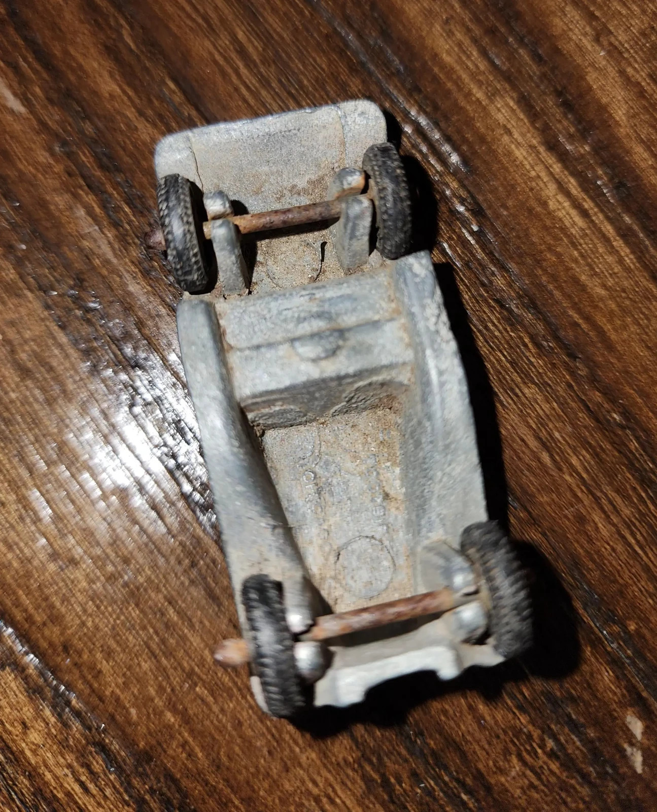 Vintage Die-Cast Toy Car | 1930s–1940s Metal Automobile | Curious Curio