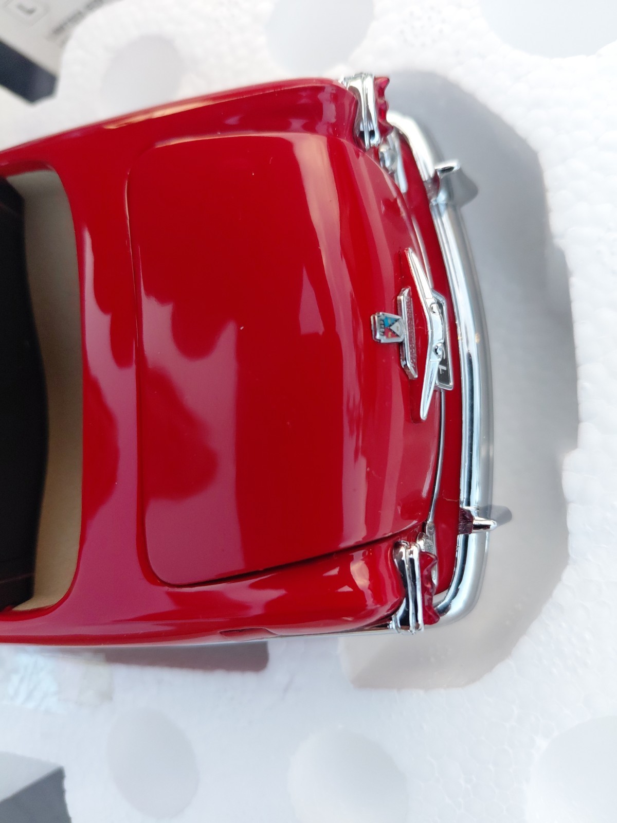 DANBURY MINT 1:24 1951 FORD CONVERTIBLE CORAL FLAME RED #184/5000 LE NiB Nopaprs