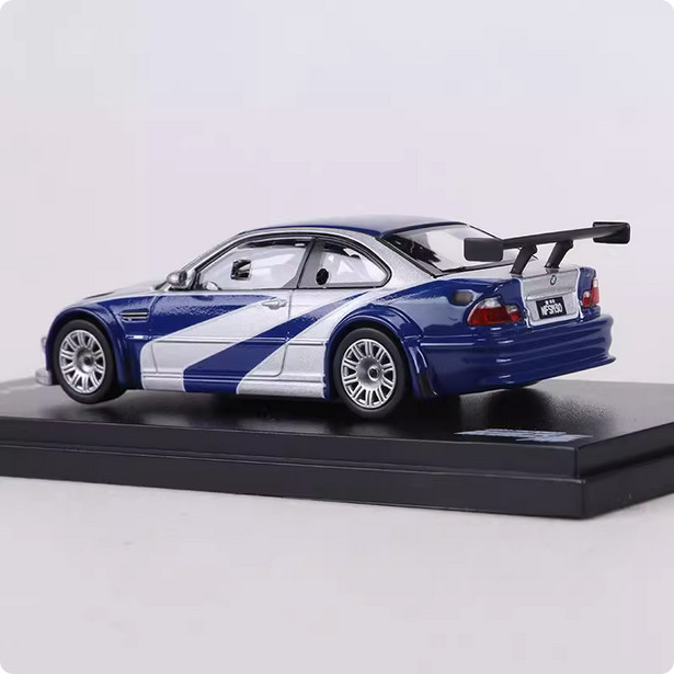 AR BOX 1:64 BMW BMW M3 GTR Need for Speed Assembly Alloy Car Model Collect