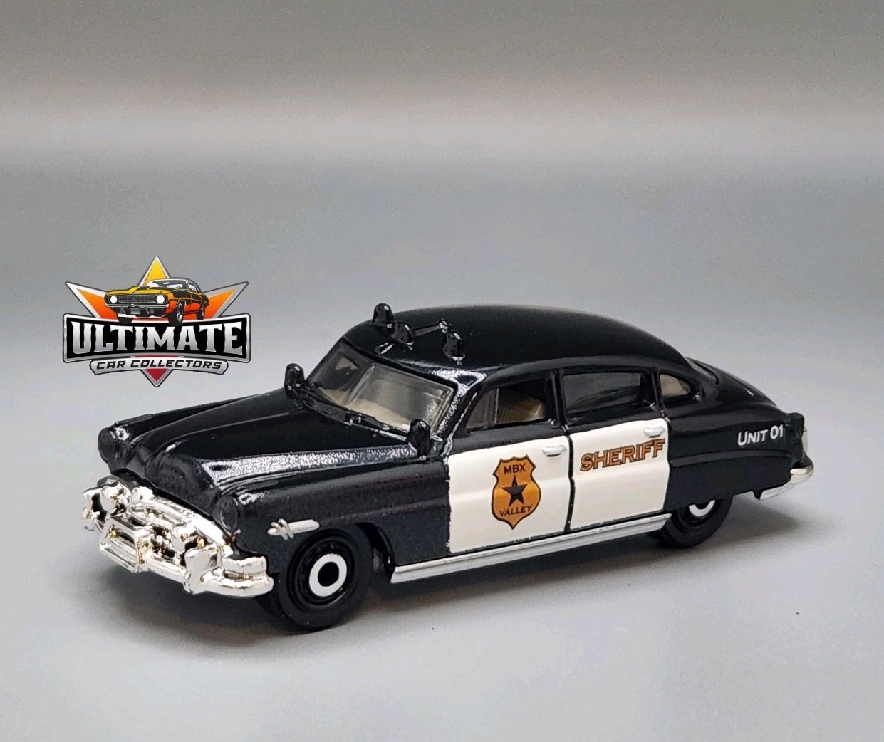 1951 51 Hudson Hornet Police Collectible 1/64 Scale Diecast Model Collector Car