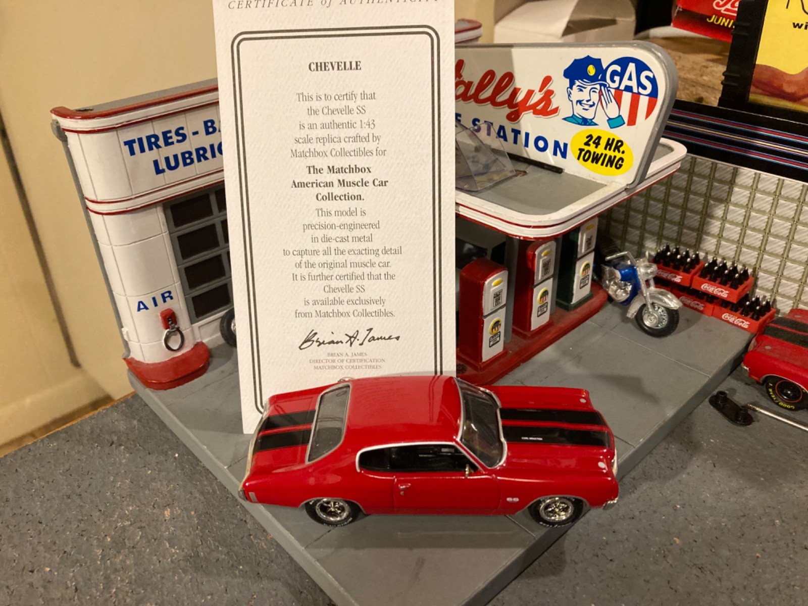 1970 Chevrolet Chevelle SS 454, 1:43 scale, Chevy With Box & COA