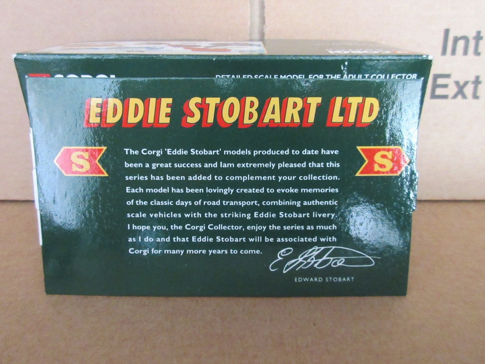 CORGI 1:43 LAND ROVER – EDDIE STOBART LIMITED 07402 EDDIE STOBART COLLECTABLES