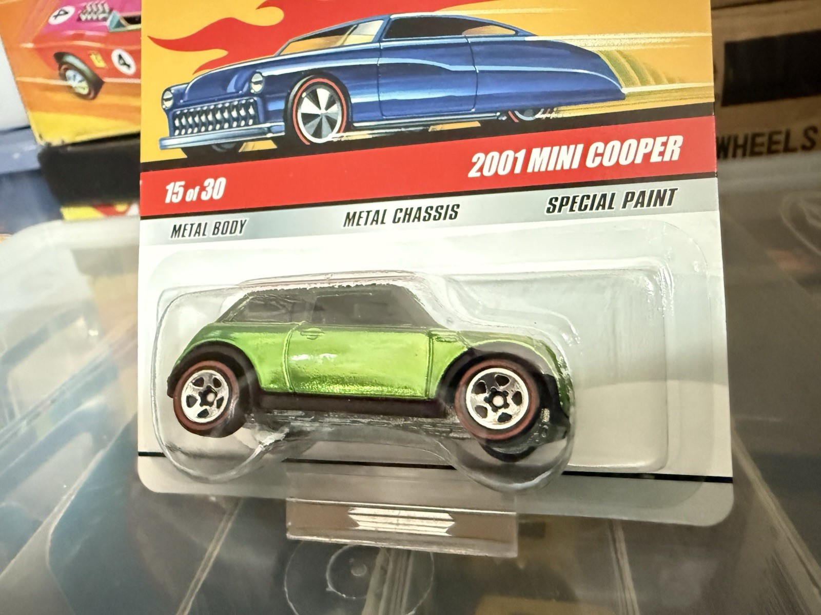 Hot Wheels Classics Series 5 2001 Mini Cooper, Green, BP