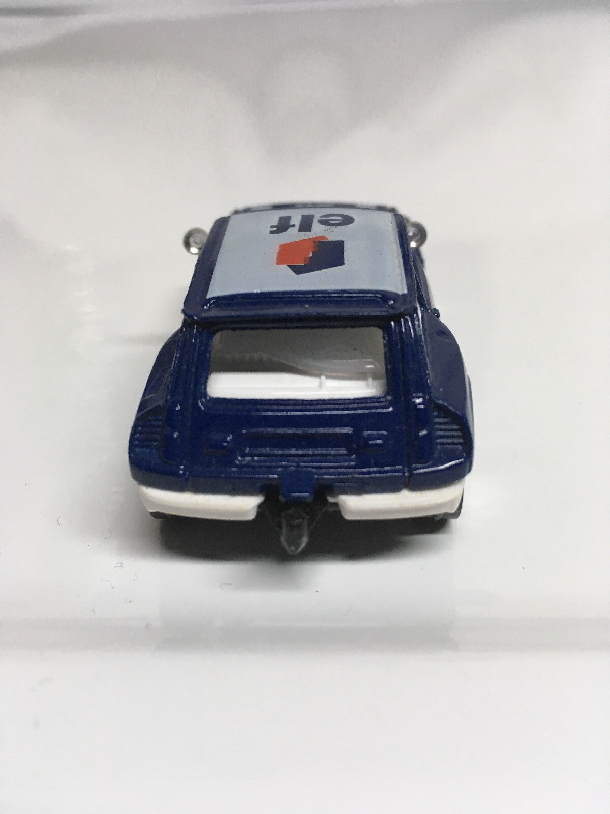 Corgi Renault 5 Turbo Elf Car #18 Blue 10 Spoke Wheels Made in United Kingdom