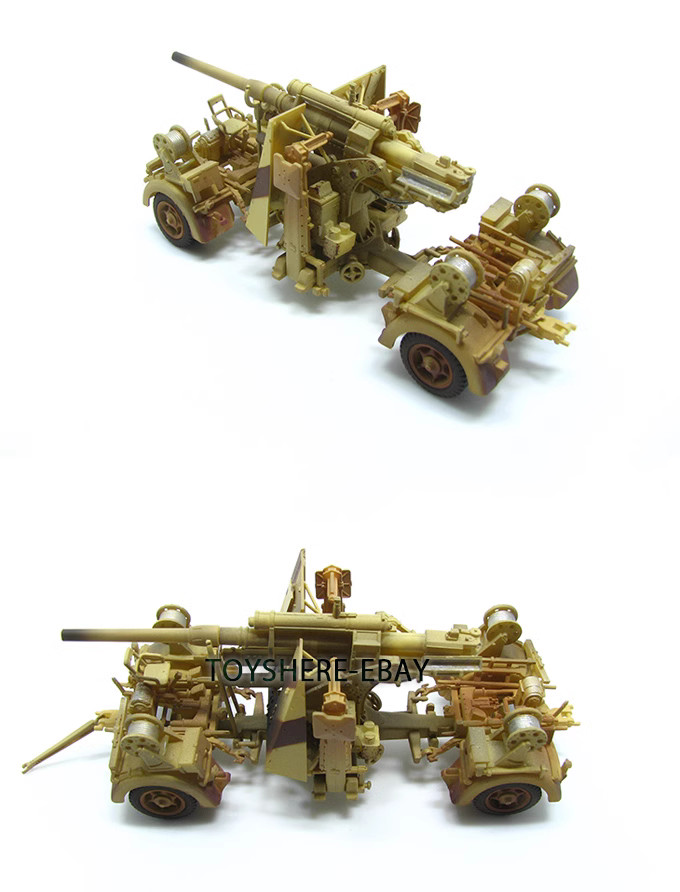 1/72 TANK 1:72 WW2 Germany PMA German 88 mm FLAK37 toy TotalWar