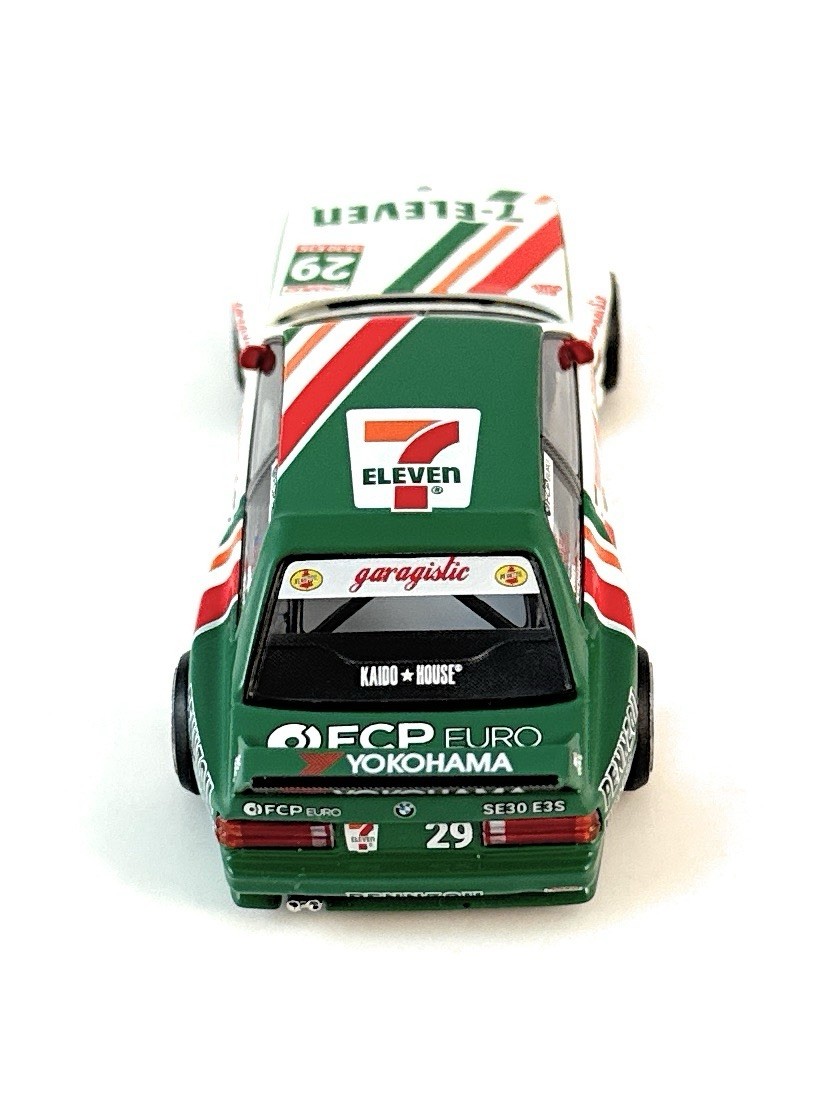 Kaido House x Mini GT 1:64 BMW M3 Kaido Works Larry Chen V1 7-Eleven KHMG217-2C
