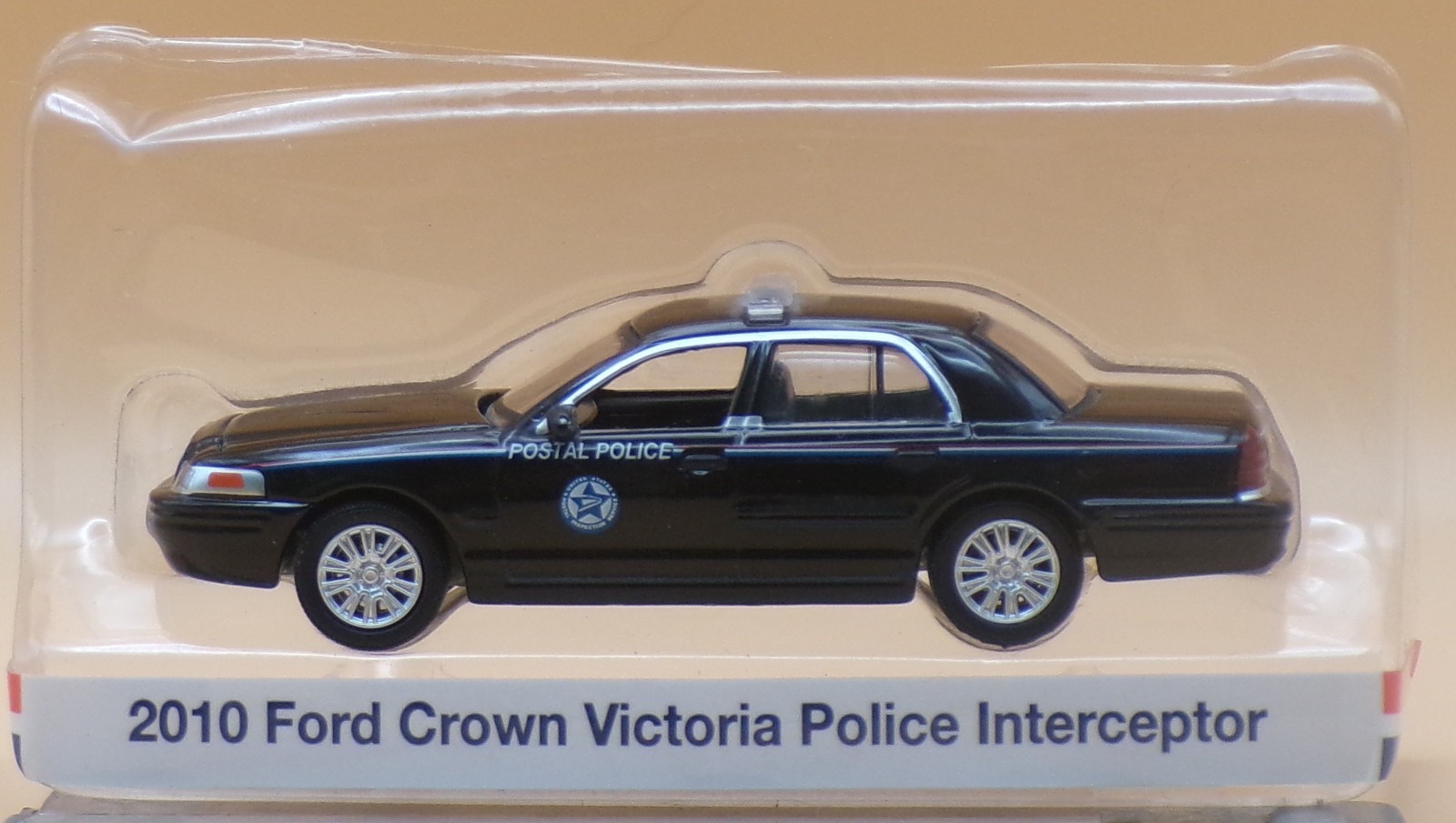 2010 ford Crown Victoria USPS Police Interceptor.. Greenlight …1:64