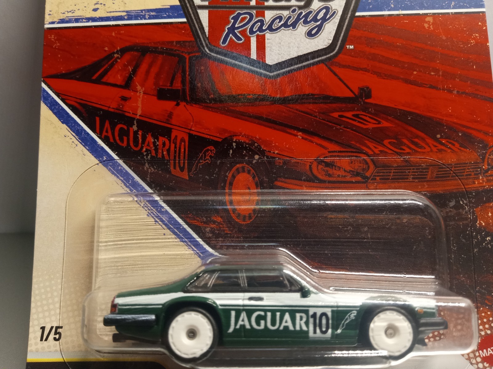 Hot Wheels Premium Car Culture Vintage Racing Jaguar XJS Real Riders Diecast New