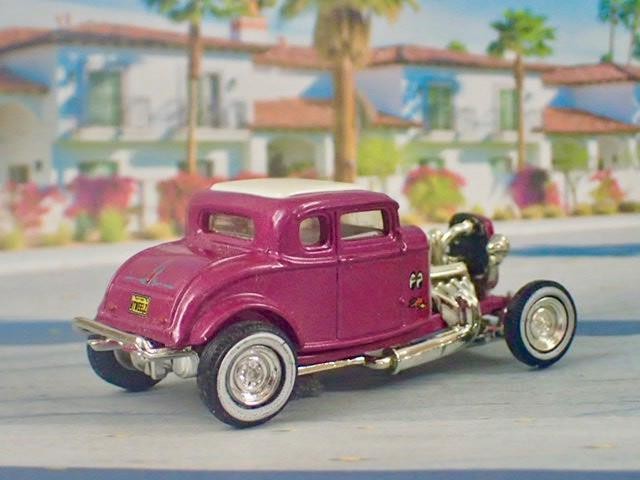 American Graffiti 1932 Ford Flathead 3.6L V8 Deuce Coupe 1/64 Scale Ltd Edit II