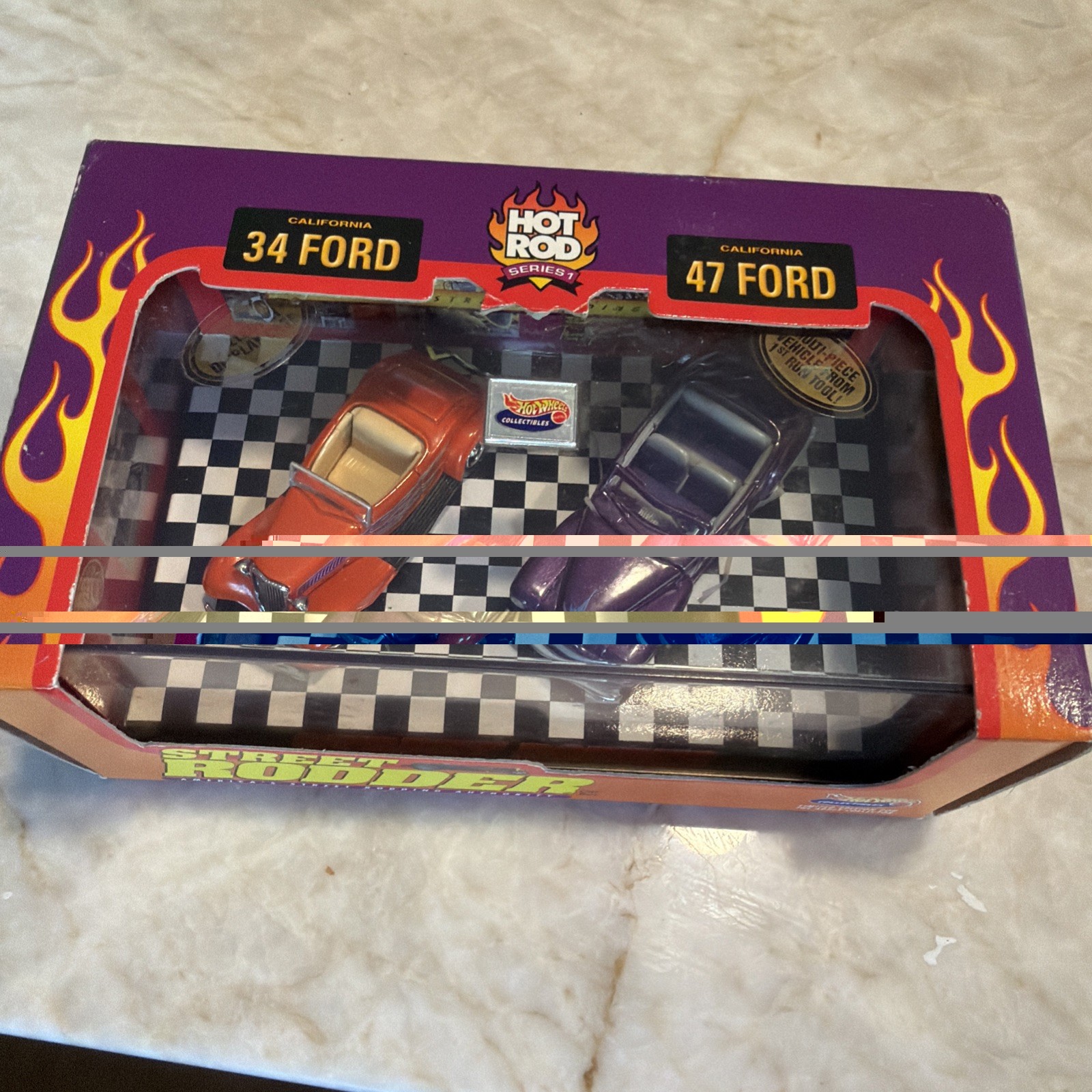 Hot Wheels Collectibles Street Rodder Hot Rod Series Ford ’34 & ’47 Limited Ed