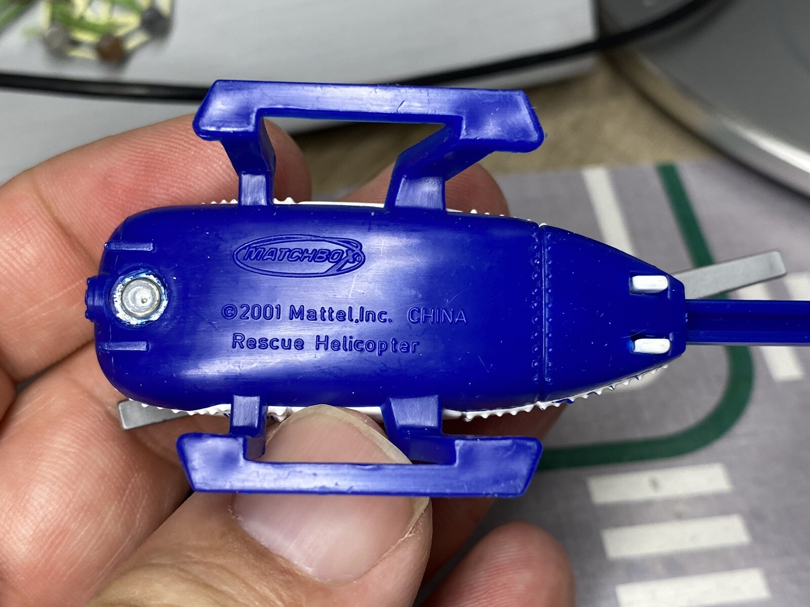 Matchbox 3 X 2001 Rescue Helicopter, News Chopper, Police, Fire Mb.541,