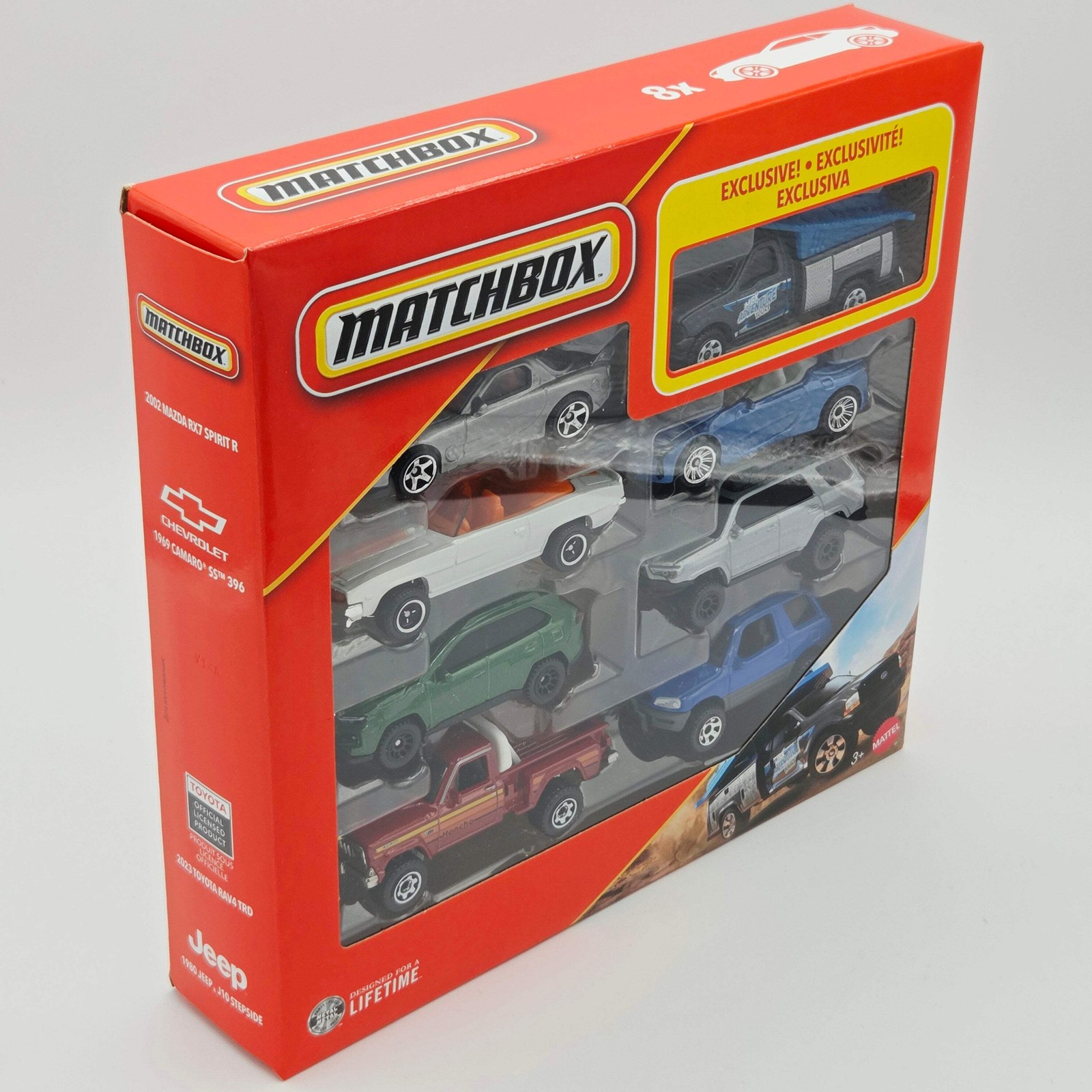 Matchbox 8 Pack – Exclusive Ford F-250 Super Duty (2026 Mix 4)