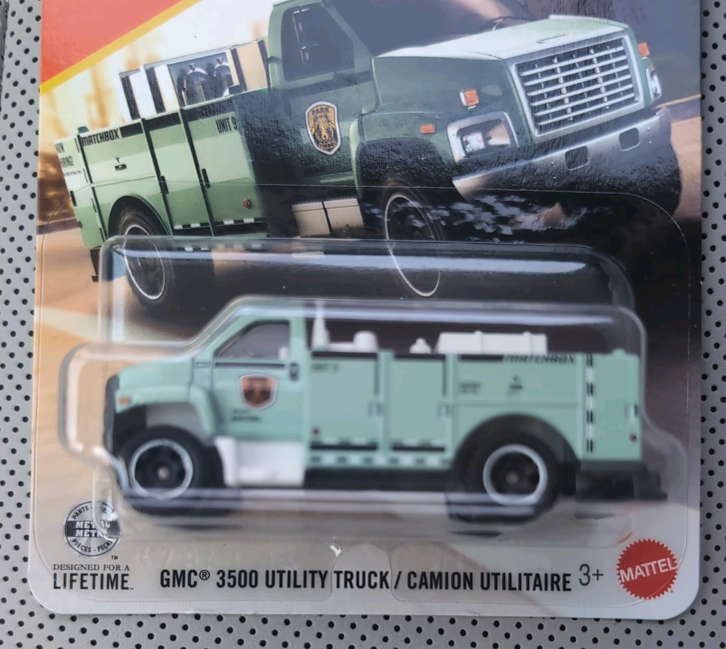 Matchbox GMC 3500 Utility Truck “National Parks” (2026 Mix 4 D Basic)